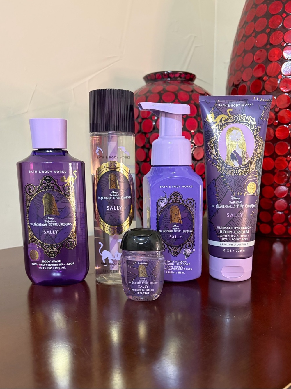 Bath & Body Works Sally 5 Piece full Size Set Nightmare Before Christmas NWT